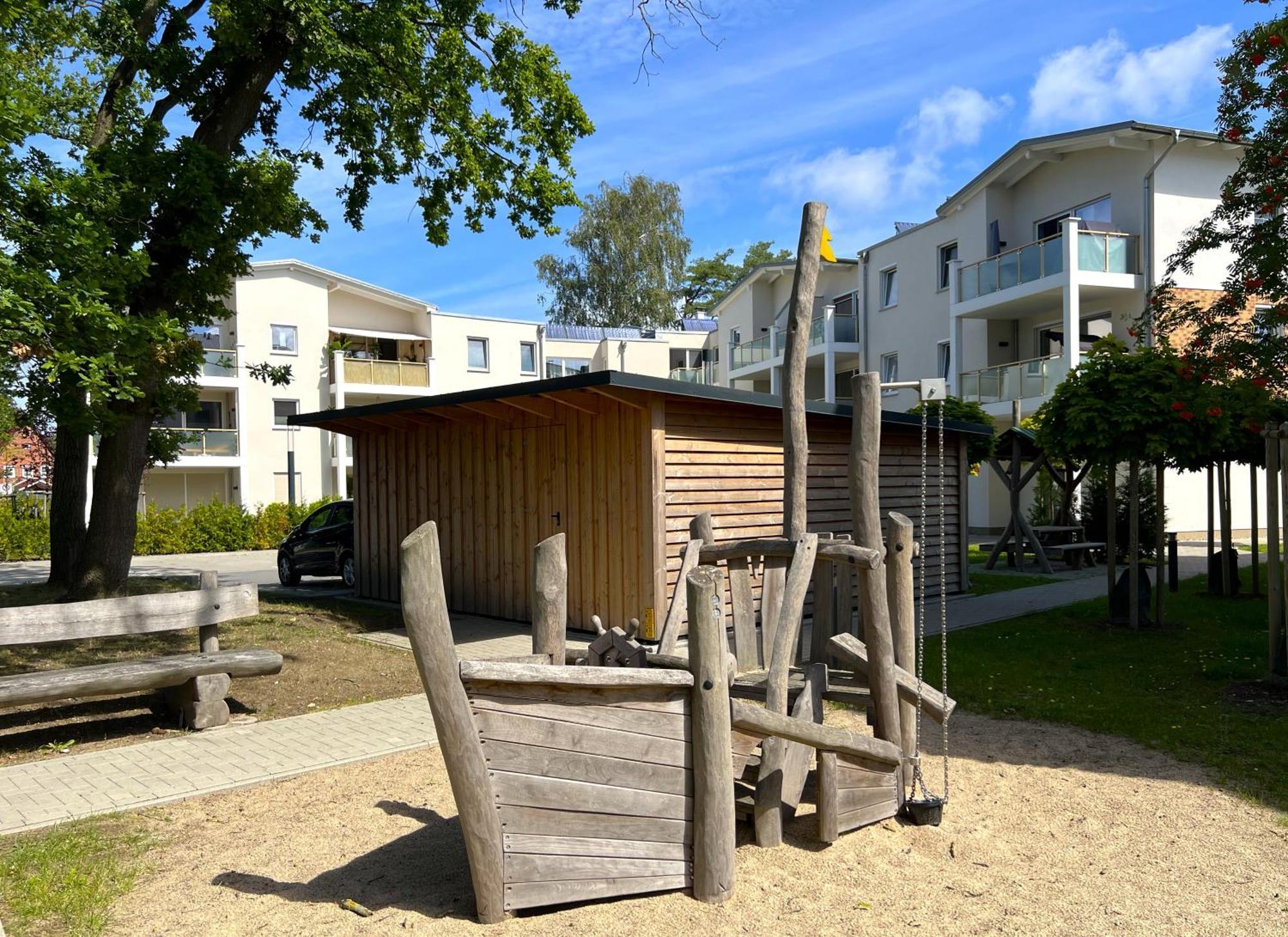 Ferienwohnung Duenenhopser Rostock Exterior foto